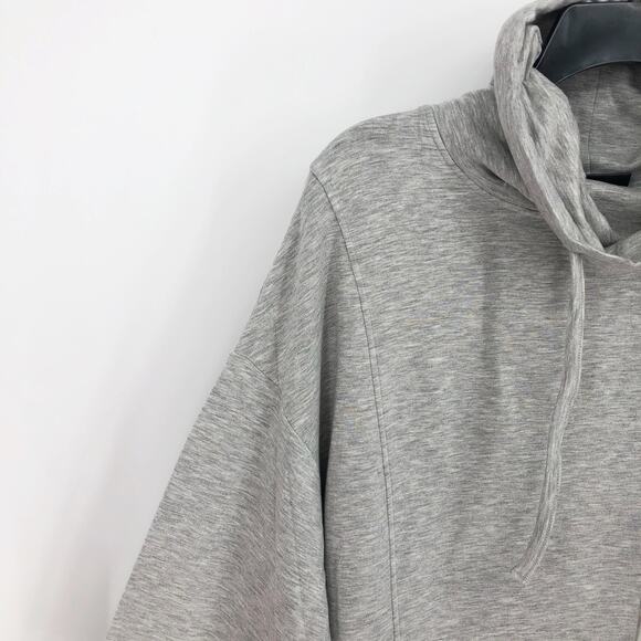 32 Degrees Heat Womens Cowl Neck Sweatshirt XXL Heather Grey Pullover NWT - Picture 4 of 11